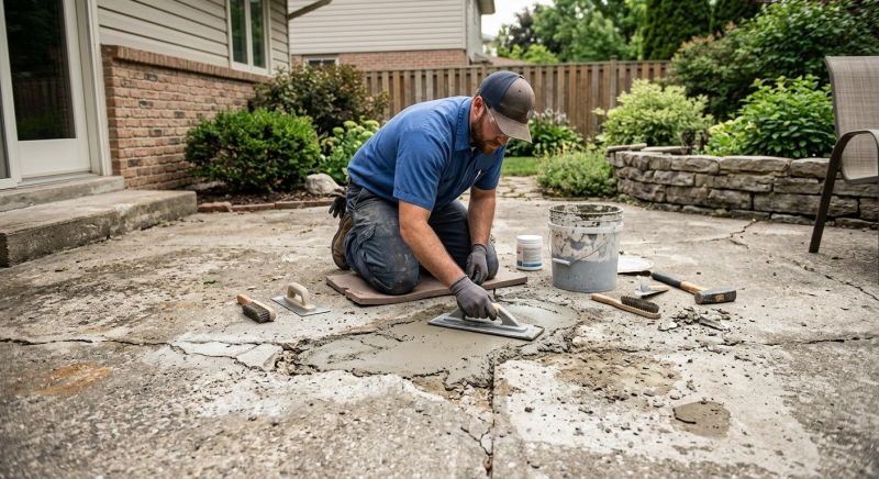 Concrete Apron Repair in Corpus Christi, TX
