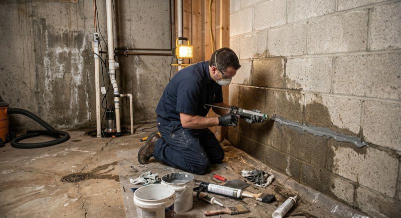 Leaking Basement Repair in Birmingham, AL