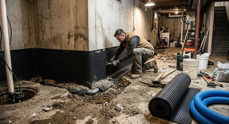Wet Basement Solutions in Tuscaloosa, AL